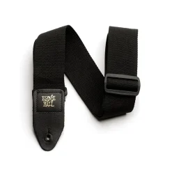 Ernie Ball Polypro Guitar Strap, Black