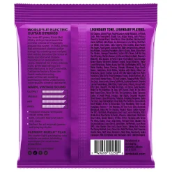 Ernie Ball Power Slinky Classic Rock n Roll Pure Nickel Wrap Electric Guitar Strings - 11-48 Gauge