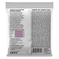 Ernie Ball Power Slinky Flatwound Electric Guitar Strings - 11-48 gauge