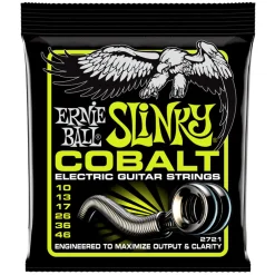 Ernie Ball Regular Slinky Cobalt Electric Guitar Strings, 10-46 gauge