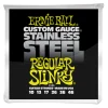 Ernie Ball Regular Slinky Stainless Steel Wound Electric Guitar Strings
