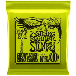 Ernie Ball Regular Slinky 7-String Nickel Wound Electric Guitar Strings