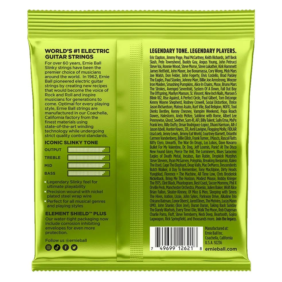 Ernie Ball Regular Slinky 7-String Nickel Wound Electric Guitar Strings