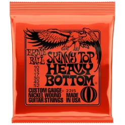Ernie Ball Skinny Top Heavy Bottom Slinky Nickel Wound Electric Guitar Strings