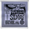 Ernie Ball Slinky W/ Small Ball End 29 5/8 Scale Baritone Guitar 6-String 13-72 Gauge