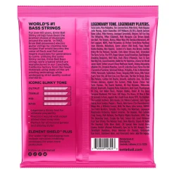Ernie Ball 5-String Super Slinky Nickel Wound Bass Set, .040 - .125