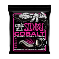 Ernie Ball Super Slinky Cobalt Electric Guitar Strings - 9-42 Gauge