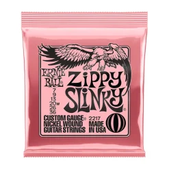 Ernie Ball Zippy Slinky Nickel Wound Electric Guitar Strings 7-36 Gauge