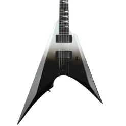ESP E-II Arrow Neck Thru Electric Guitar - Black Silver Fade