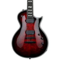 ESP E-II Eclipse 2 Quilted Maple - See Thru Black Cherry Sunburst