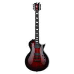 ESP E-II Eclipse 2 Quilted Maple - See Thru Black Cherry Sunburst