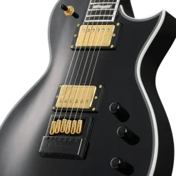ESP E-II Eclipse FT Full Thickness Evertune Electric Guitar - Black