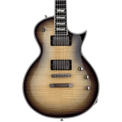ESP E-II Eclipse Full Thick Black Natural Burst