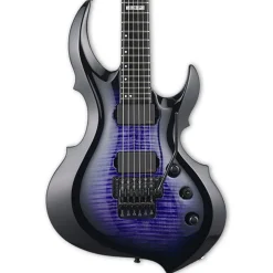 ESP E-II FRX Electric Guitar Flamed Maple Reindeer Blue