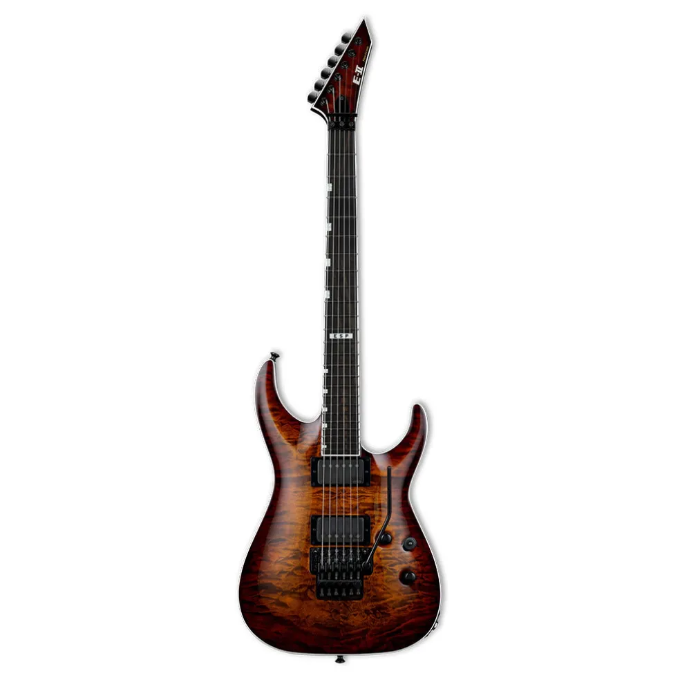 ESP E-II Horizon FR-II Tiger Eye Sunburst Electric Guitar