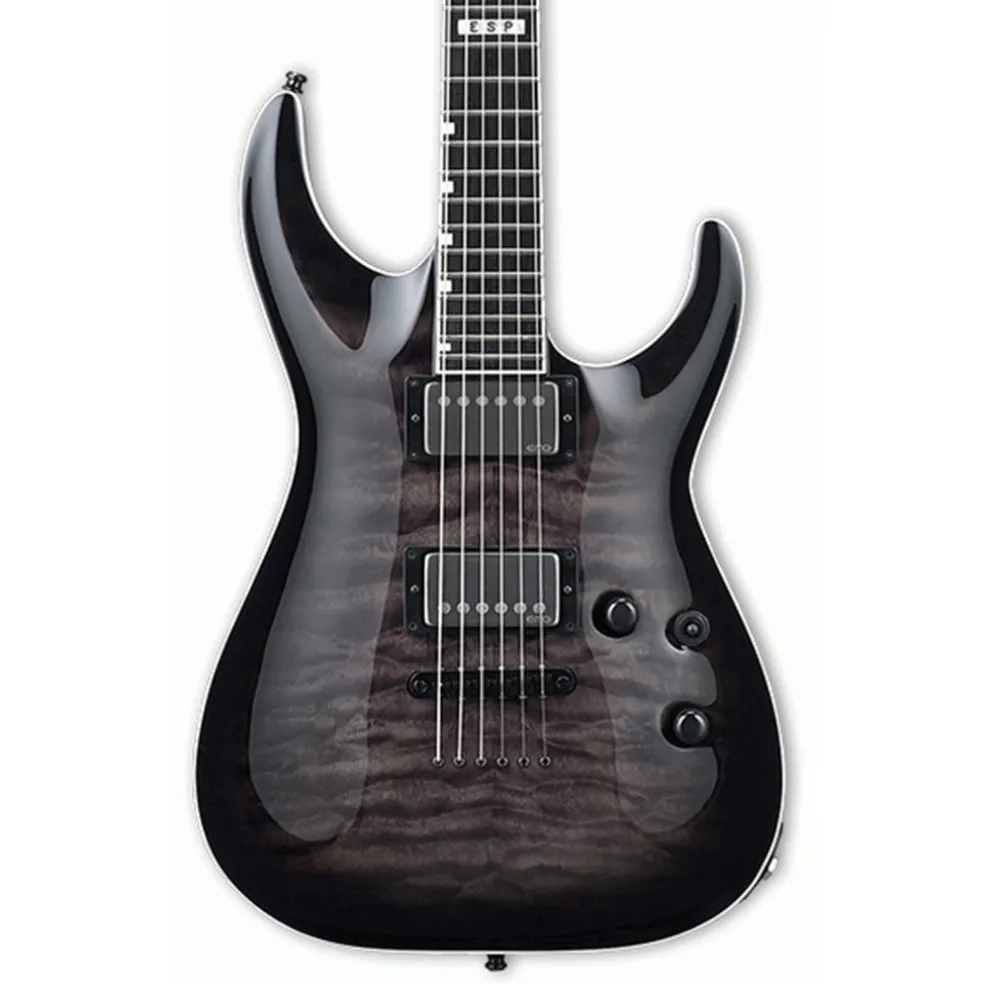 ESP E-II Horizon II Electric Guitar - See Thru Black Sunburst