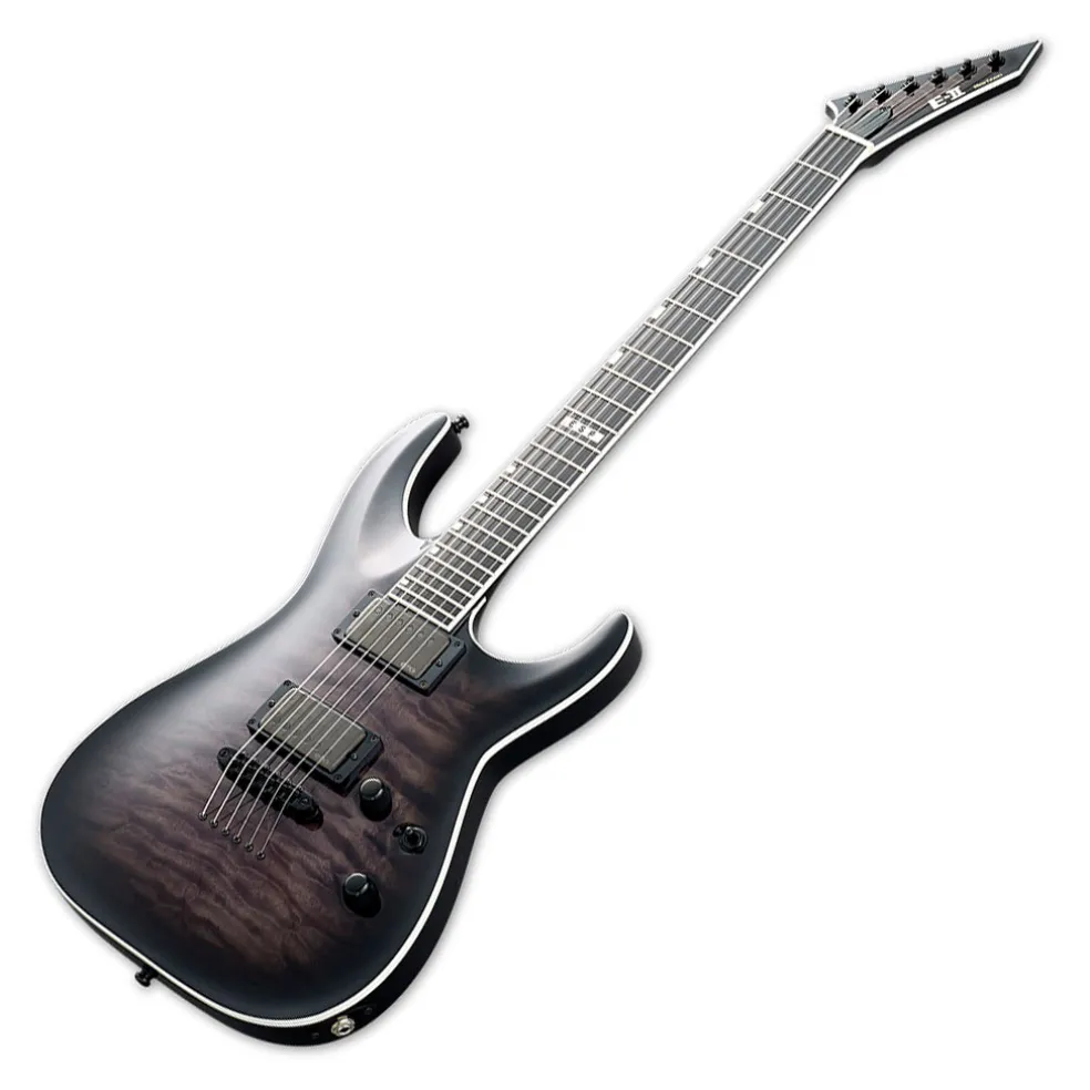 ESP E-II Horizon II Electric Guitar - See Thru Black Sunburst