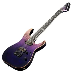 ESP E-II M II Purple Natural Fade 7 String w/Bare Knuckle Pickups