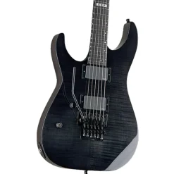 ESP E-II M-II Left Handed Electric Guitar - See Thru Black