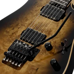 ESP E-II Snapper II MN Electric Guitar - Natural Black Burst