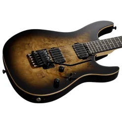 ESP E-II Snapper II MN Electric Guitar - Natural Black Burst