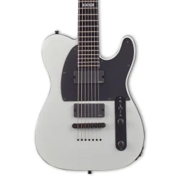 ESP E-II T-B7 Baritone Electric Guitar 7-String - Snow White