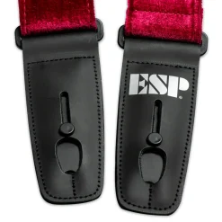 ESP Lock it Strap 2'' Crushed Velvet Red