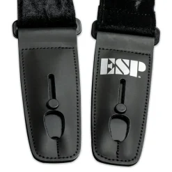 ESP Lock it Strap 2'' Crushed Velvet Black