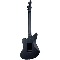 ESP LTD Alex Wade AW-XJ7B Baritone Evertune Open Grain Electric Guitar - Black Satin