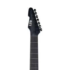 ESP LTD Alex Wade AW-XJ7B Baritone Evertune Open Grain Electric Guitar - Black Satin