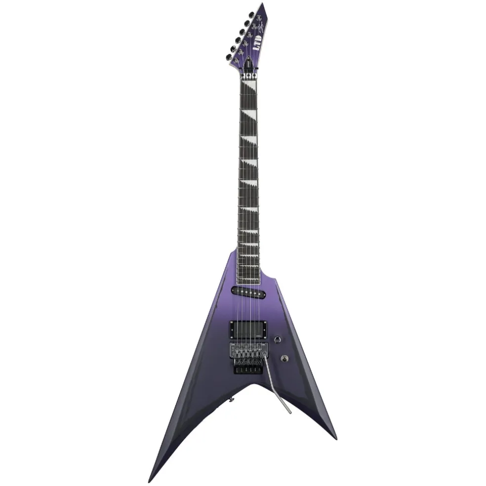 ESP LTD Alexi Ripped Electric Guitar - Purple Fade Satin