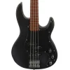 ESP LTD AP-204 Bass Guitar - Black Satin