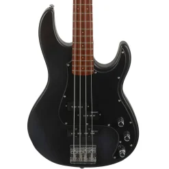 ESP LTD AP-204 Bass Guitar - Black Satin
