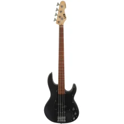 ESP LTD AP-204 Bass Guitar - Black Satin