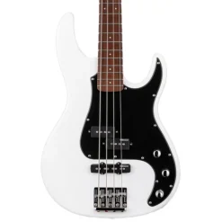 ESP LTD AP-204 Bass Guitar - Snow White Satin