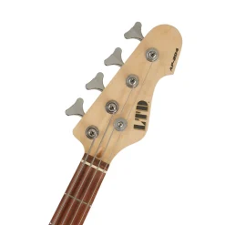 ESP LTD AP-204 Bass Guitar - Snow White Satin