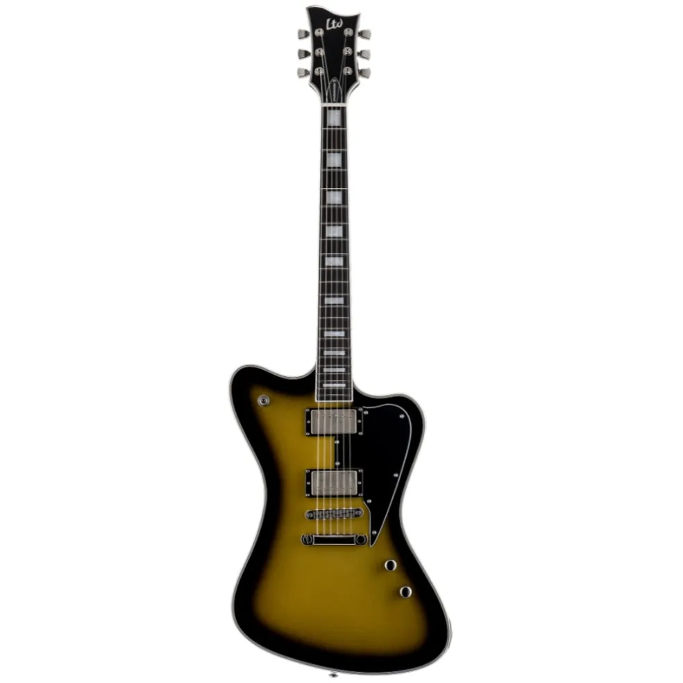 ESP LTD Bill Kelliher Sparrowhawk Vintage Electric Guitar - Silver Sunburst