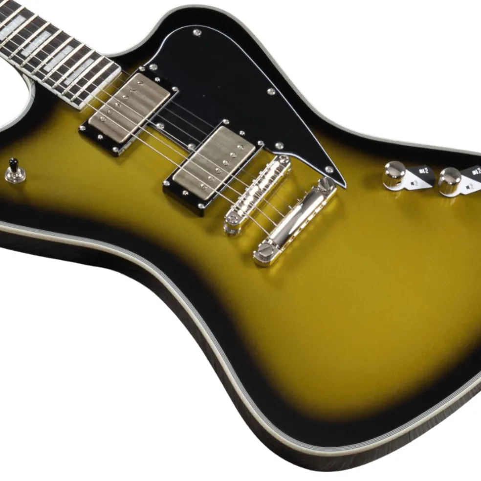 ESP LTD Bill Kelliher Sparrowhawk Vintage Electric Guitar - Silver Sunburst