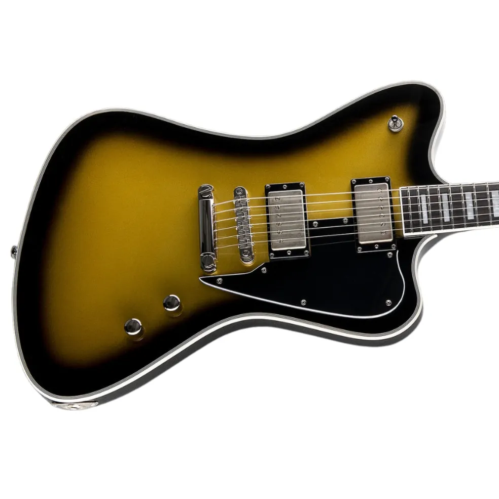 ESP LTD Bill Kelliher Sparrowhawk Vintage Electric Guitar - Silver Sunburst