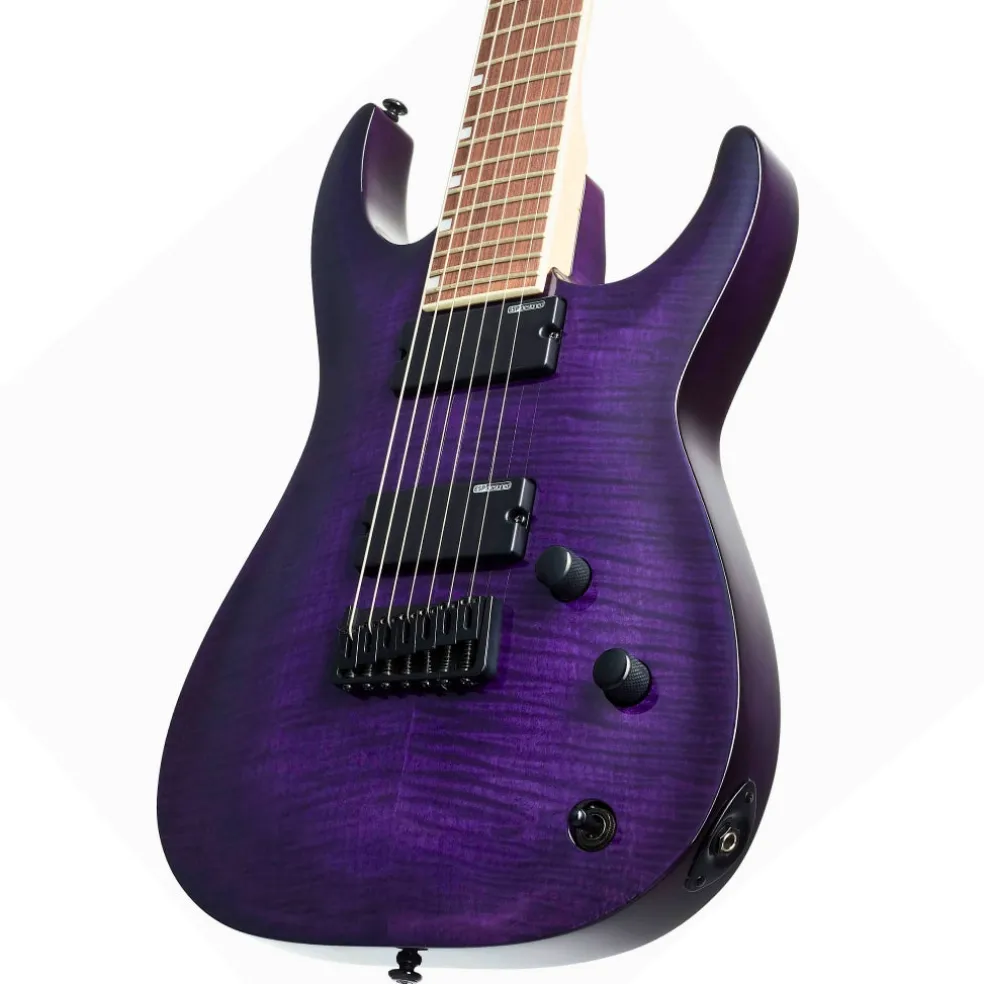 ESP LTD Brian "Head" Welch SH-207 FM 7-String Electric Guitar - See Thru Purple