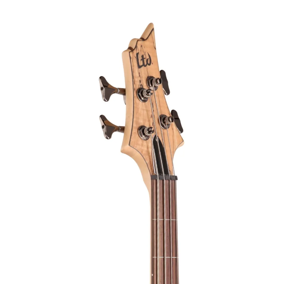 ESP LTD B-204SM Fretless Bass Guitar - Natural Satin