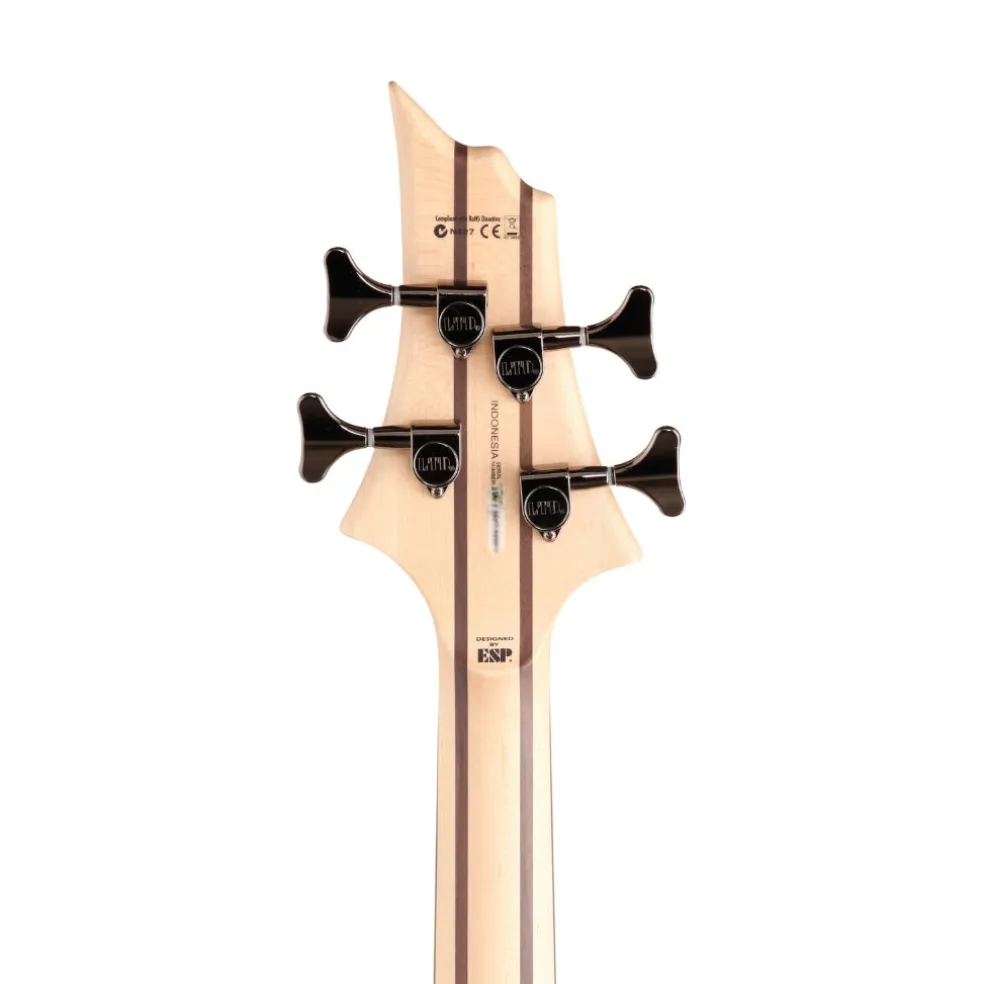 ESP LTD B-204SM Fretless Bass Guitar - Natural Satin
