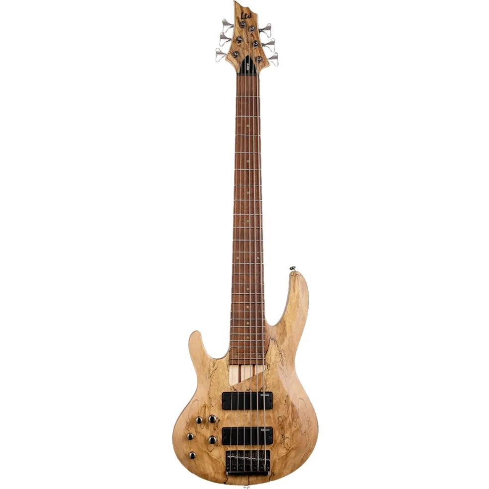 ESP LTD B-206SM 6-String Left-Handed Bass Guitar - Natural Satin