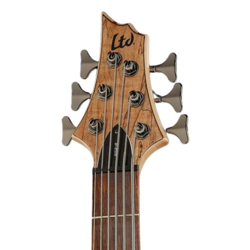 ESP LTD B-206SM 6-String Left-Handed Bass Guitar - Natural Satin