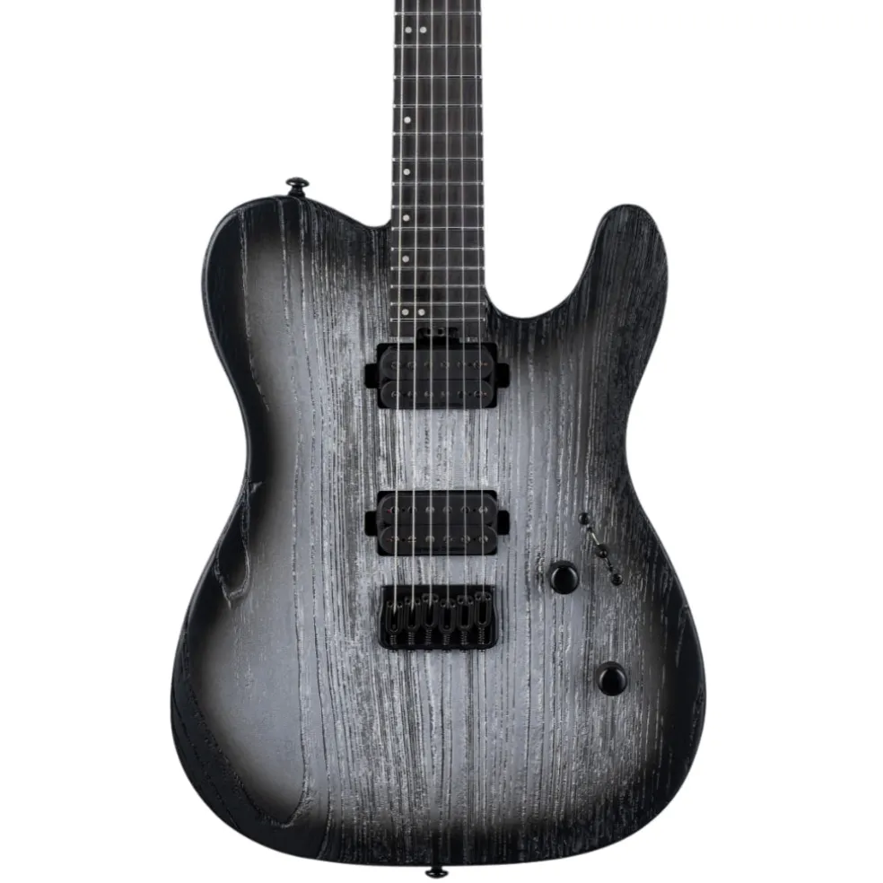 ESP LTD Deluxe TE-1000 Electric Guitar - Silver Blast