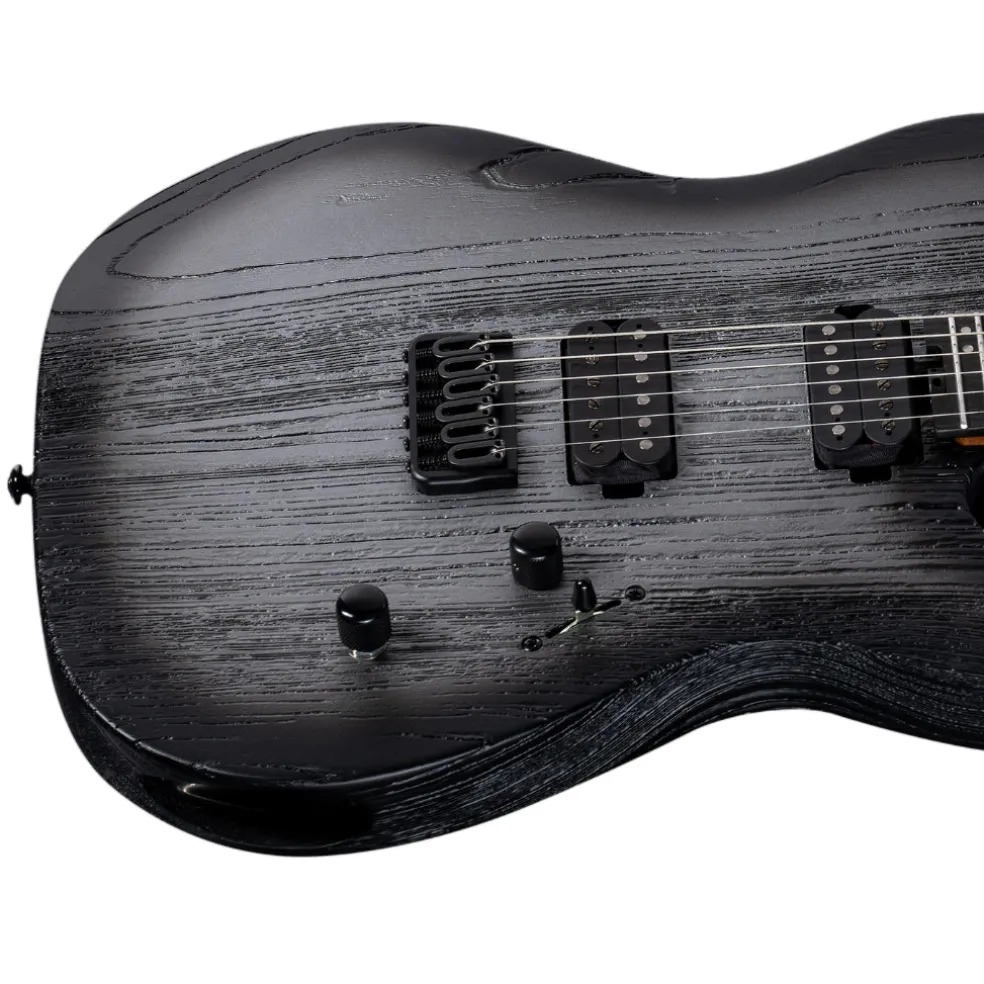 ESP LTD Deluxe TE-1000 Electric Guitar - Silver Blast