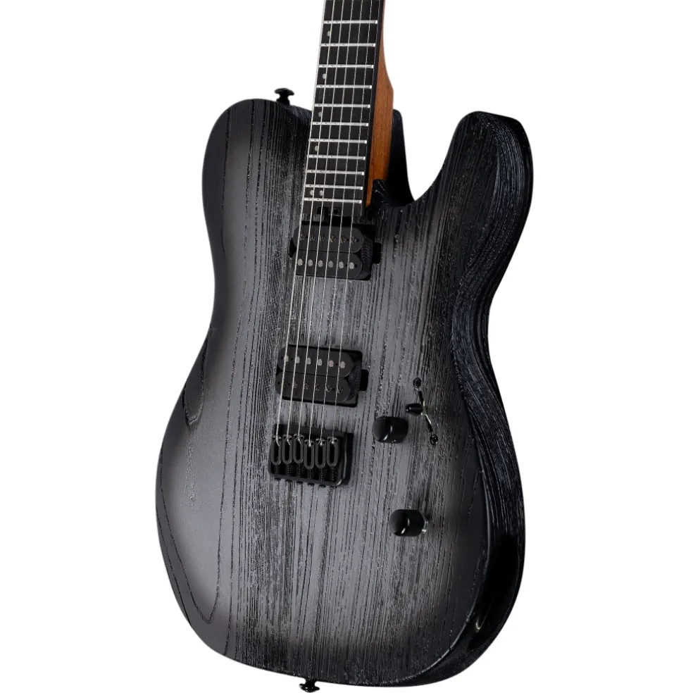 ESP LTD Deluxe TE-1000 Electric Guitar - Silver Blast