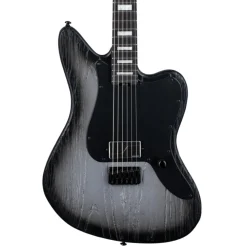 ESP LTD Deluxe XJ-1 Baritone HT Electric Guitar - Silver Blast