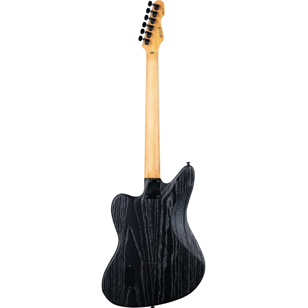 ESP LTD Deluxe XJ-1 Baritone HT Electric Guitar - Silver Blast