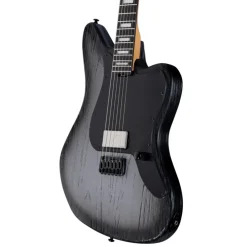 ESP LTD Deluxe XJ-1 Baritone HT Electric Guitar - Silver Blast